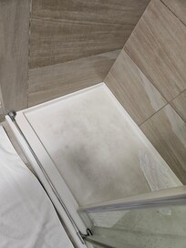 Gross shower floor
