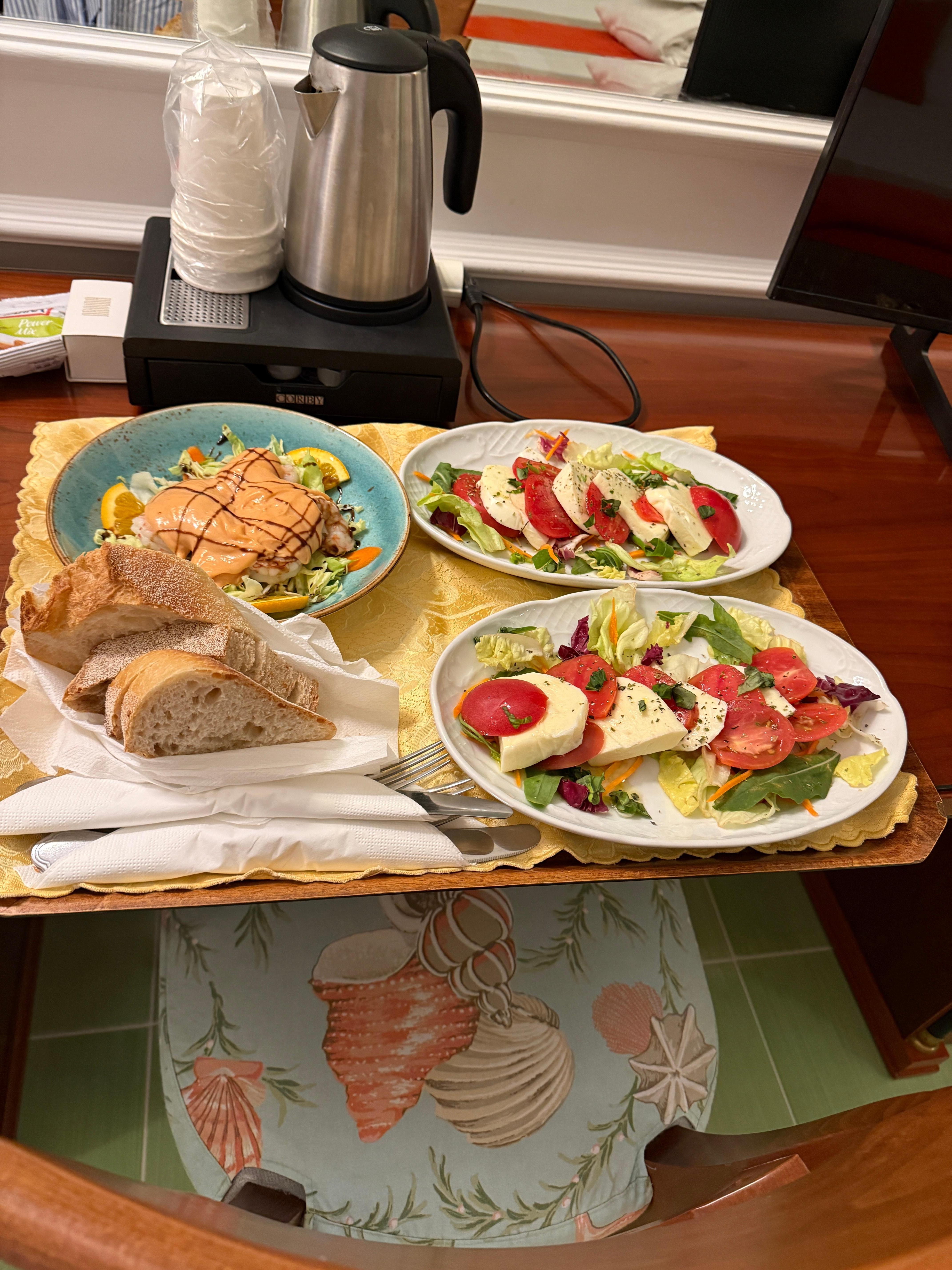 Delicious room service! 