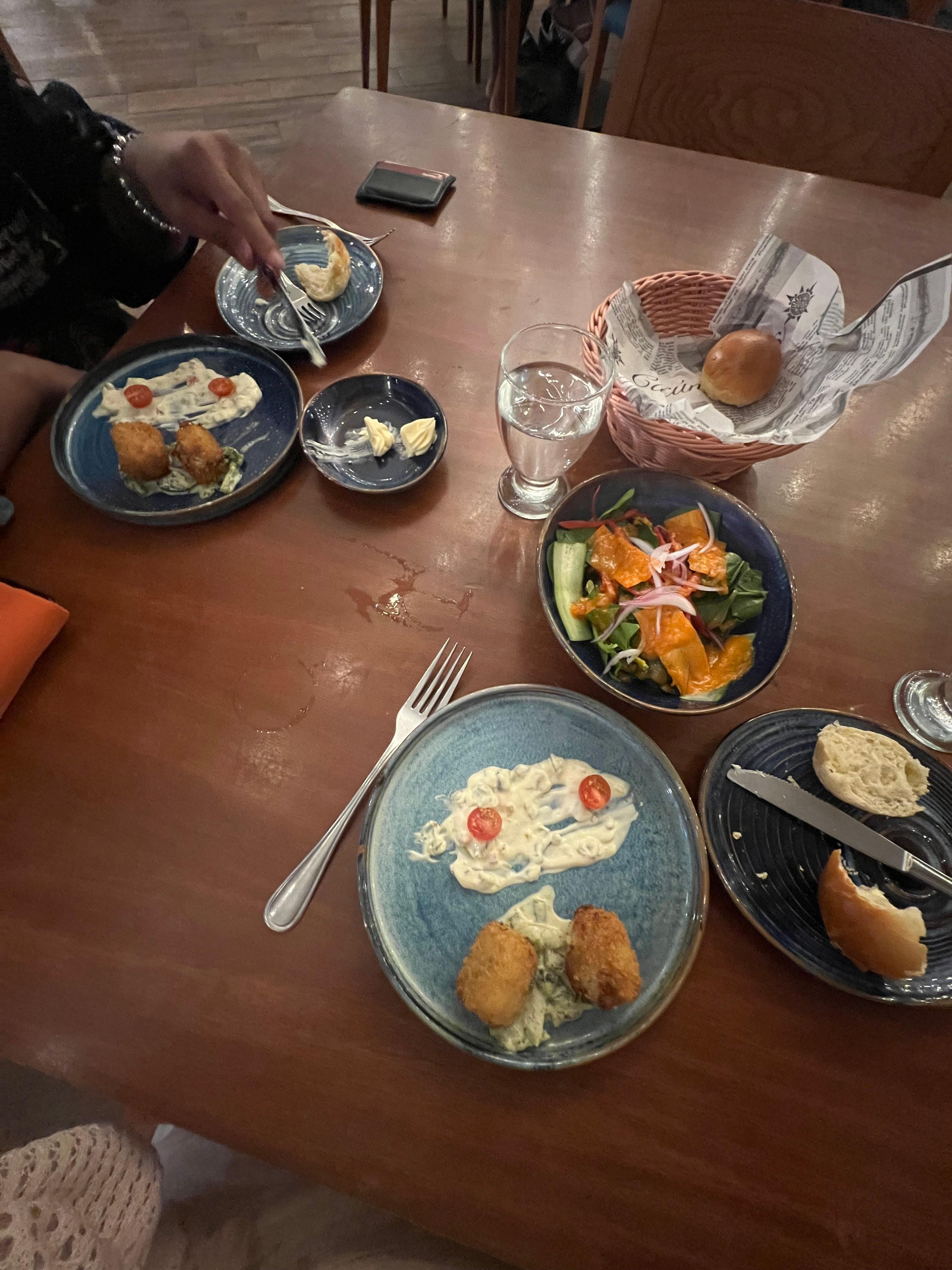 At Sunset appetizers