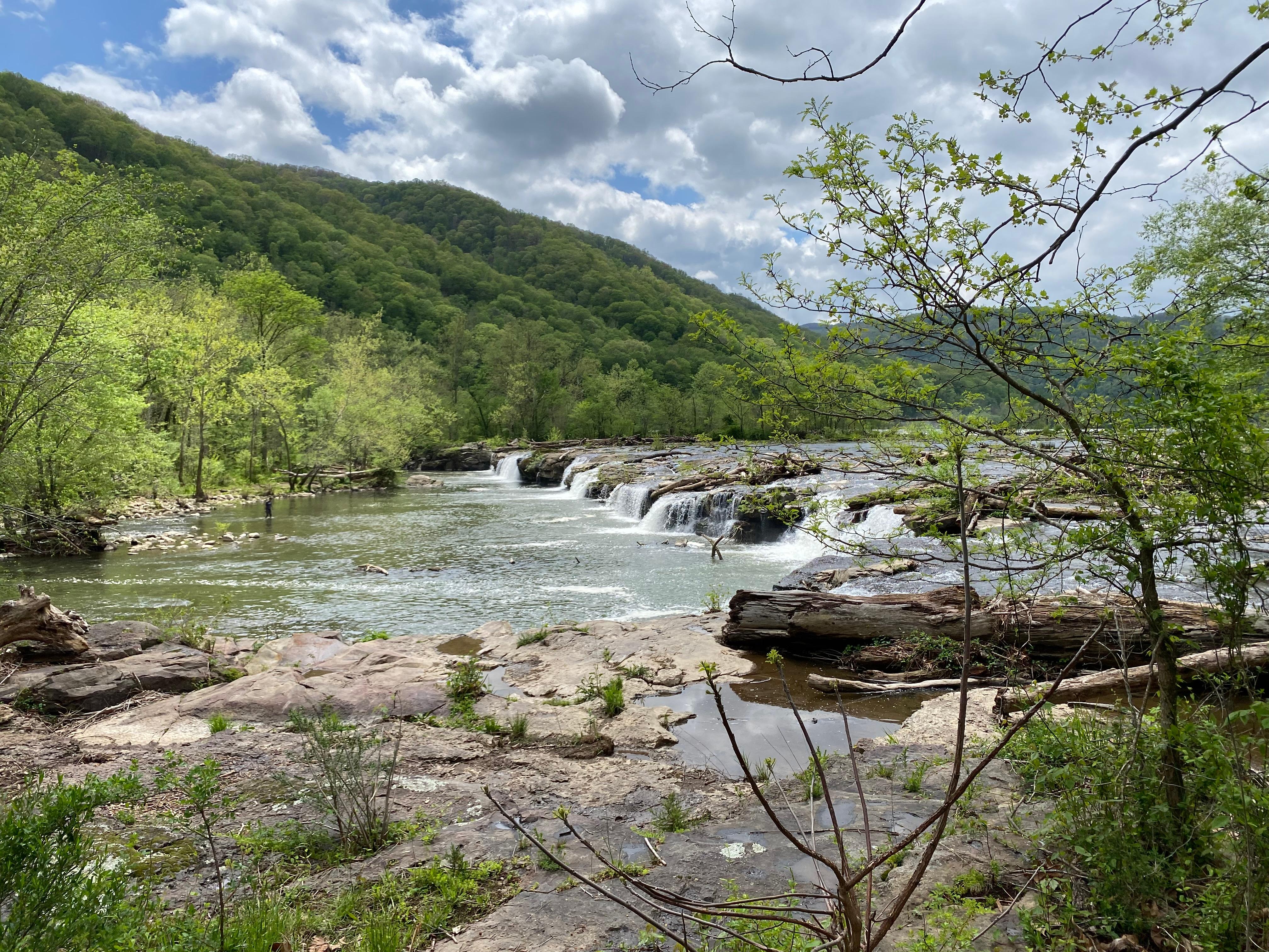 Sandstone Falls near Hinton 