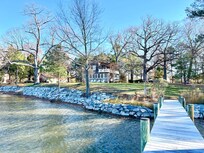 Beautiful old oak trees on the property