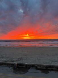 Sunset from the 2nd level deck