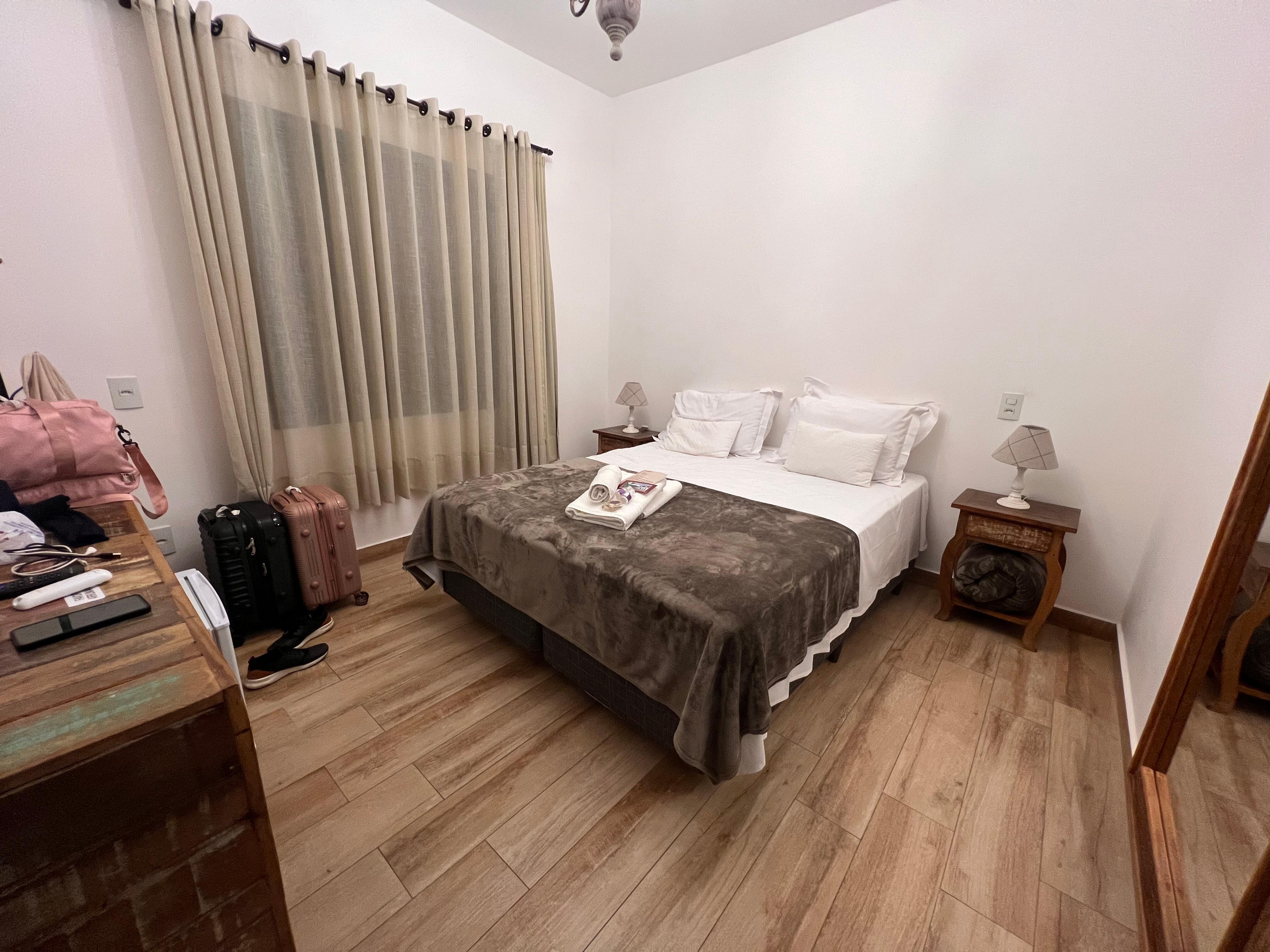 Quarto confortável cheiroso e arrumadinho 