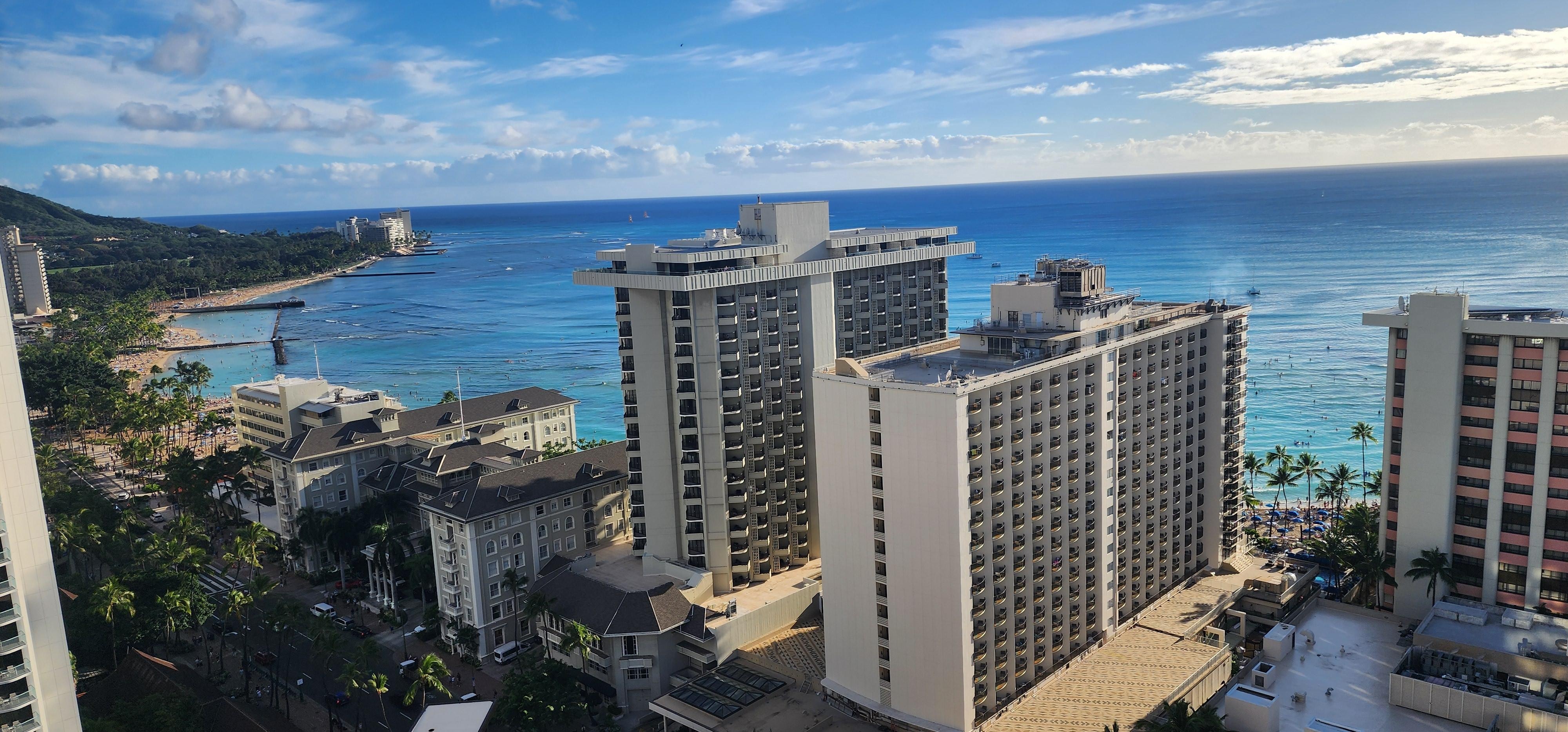 View from 25th floor room