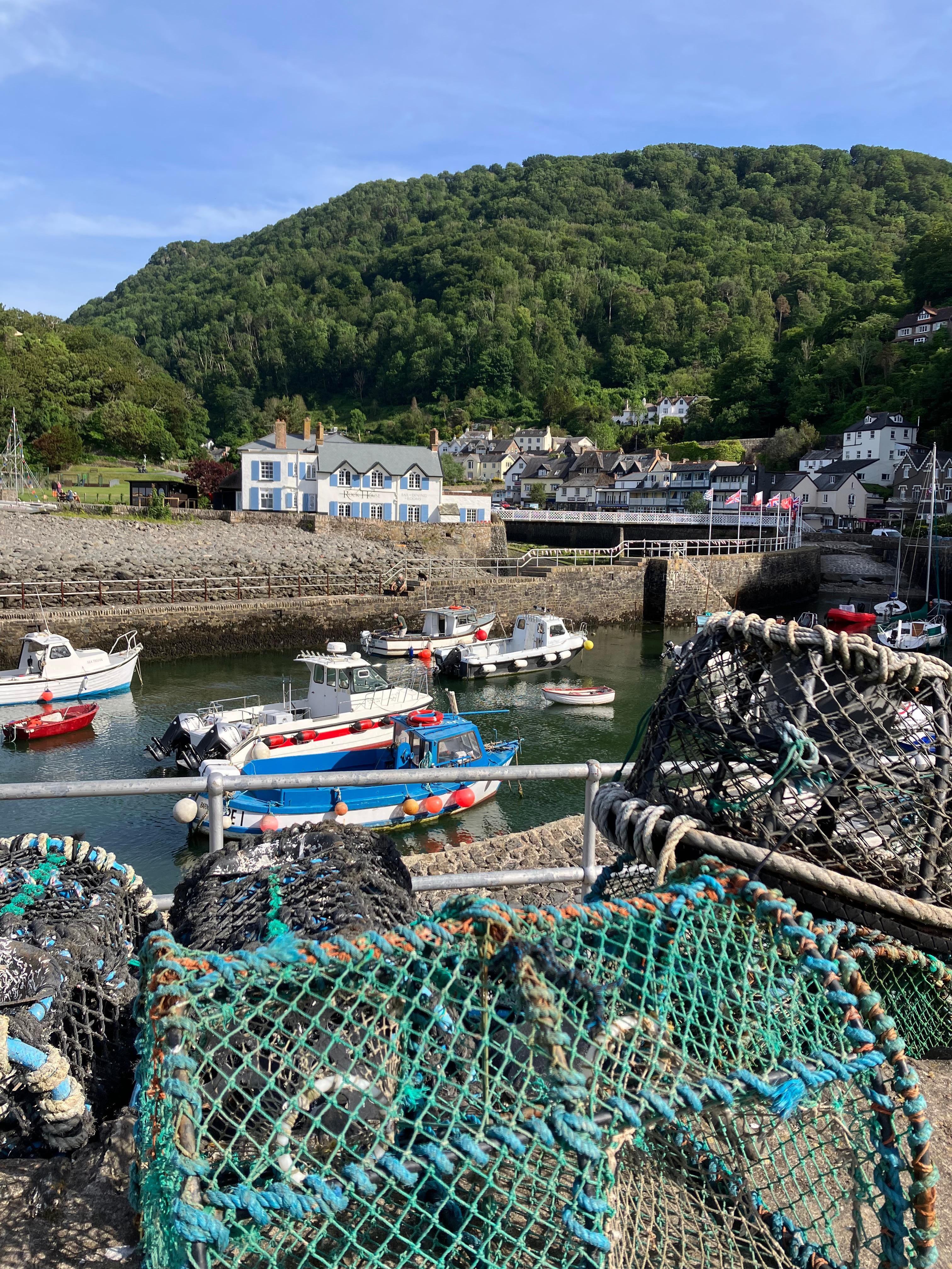 Lynmouth harbour