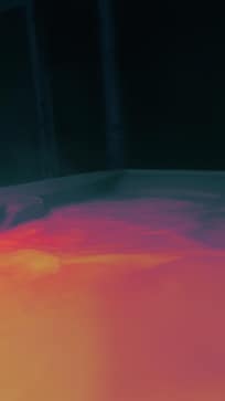 Hot tub with a filter on it