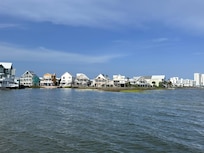 Looking back towards the house from one of the neighborhood piers.