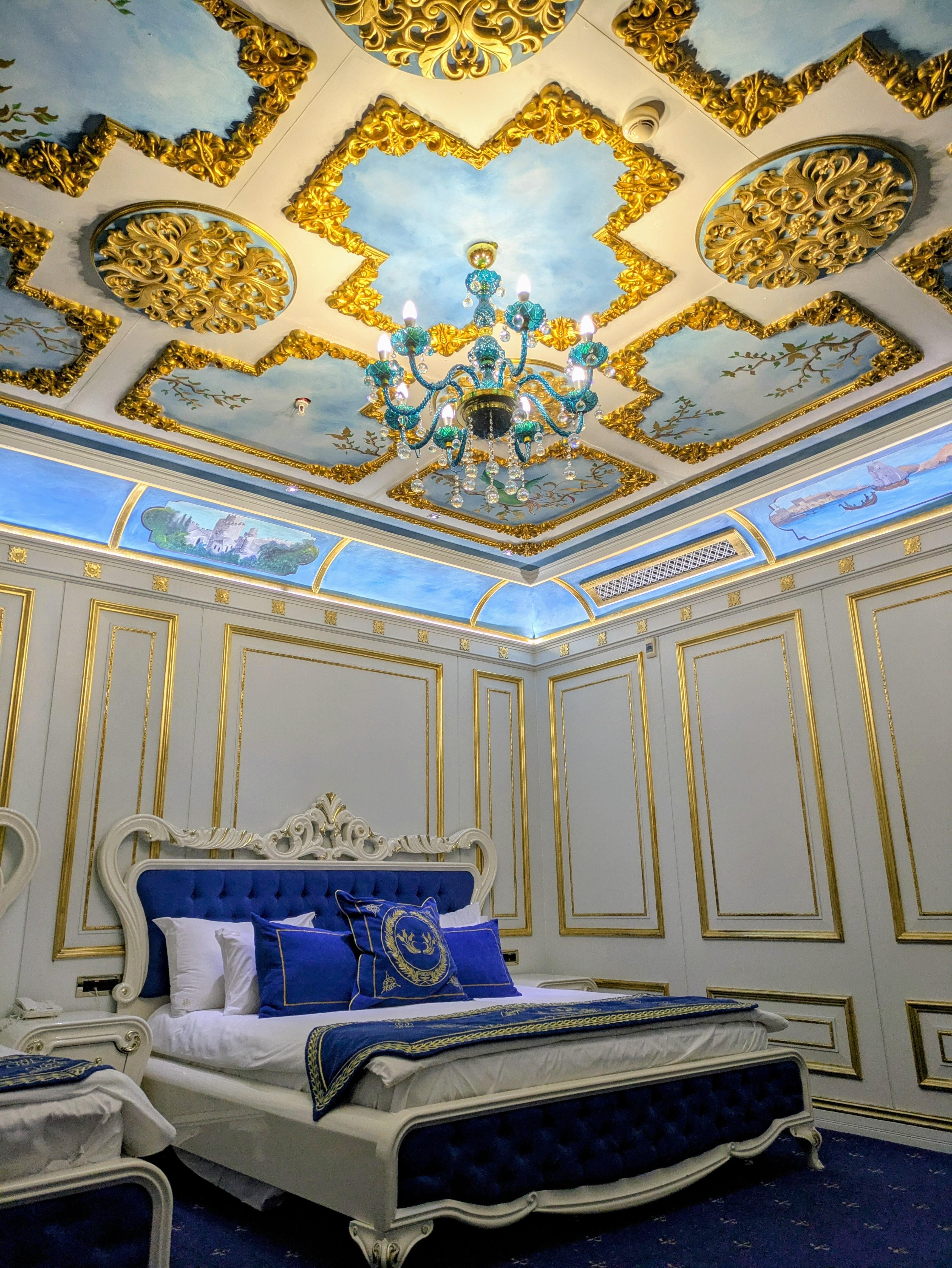 It is a palace after all...