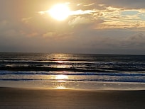 Sunrise on the beach