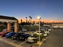 Beautiful sunset from our room