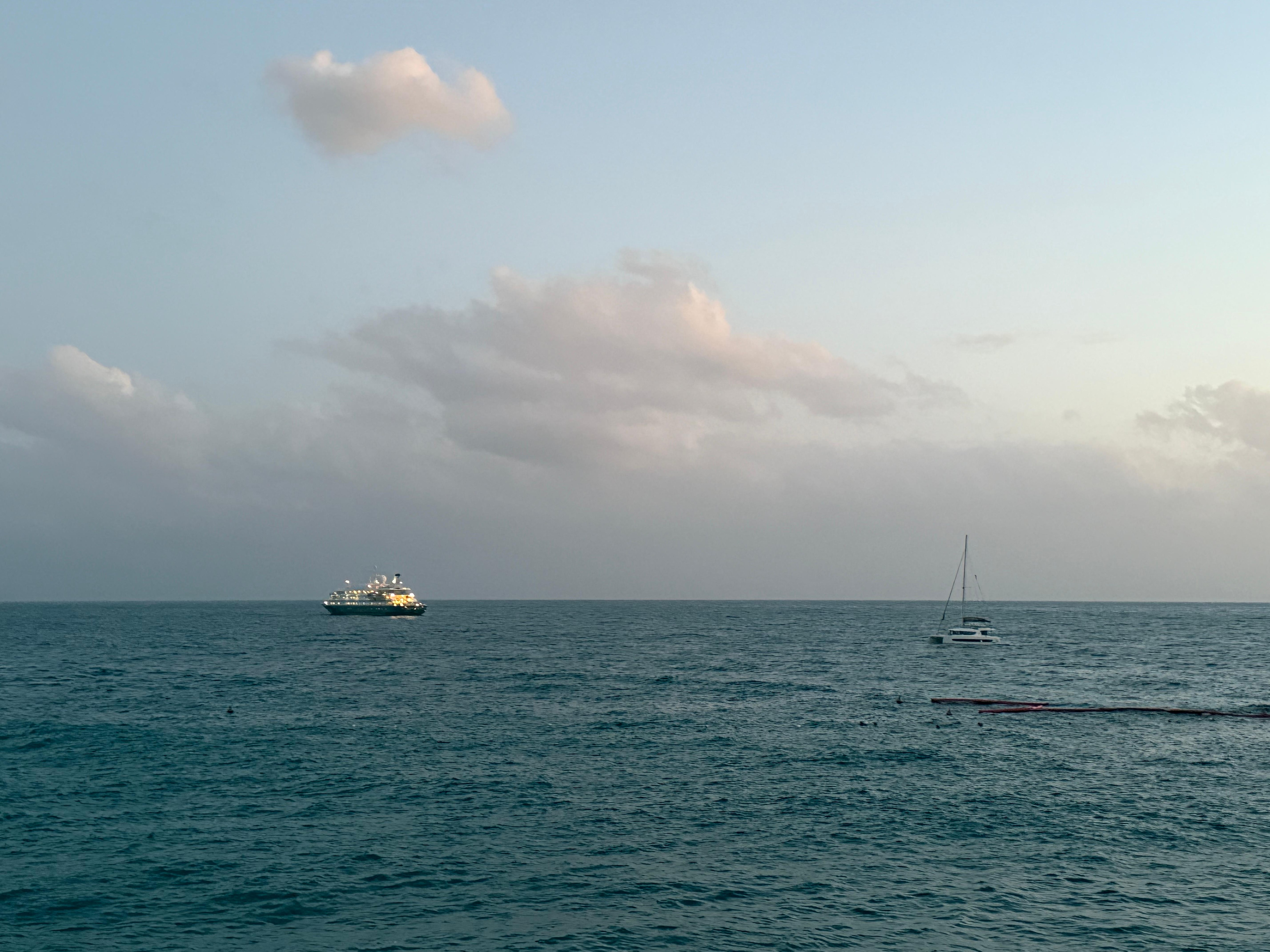 From our balcony looking straight 