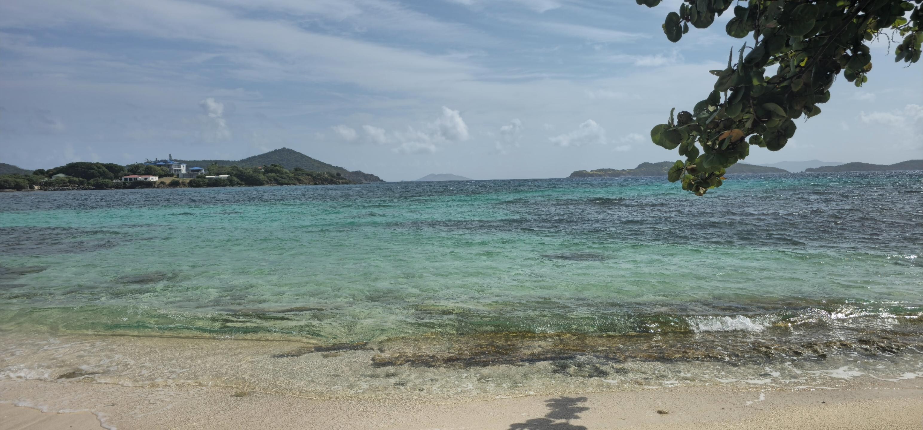 Beach right outside the unit