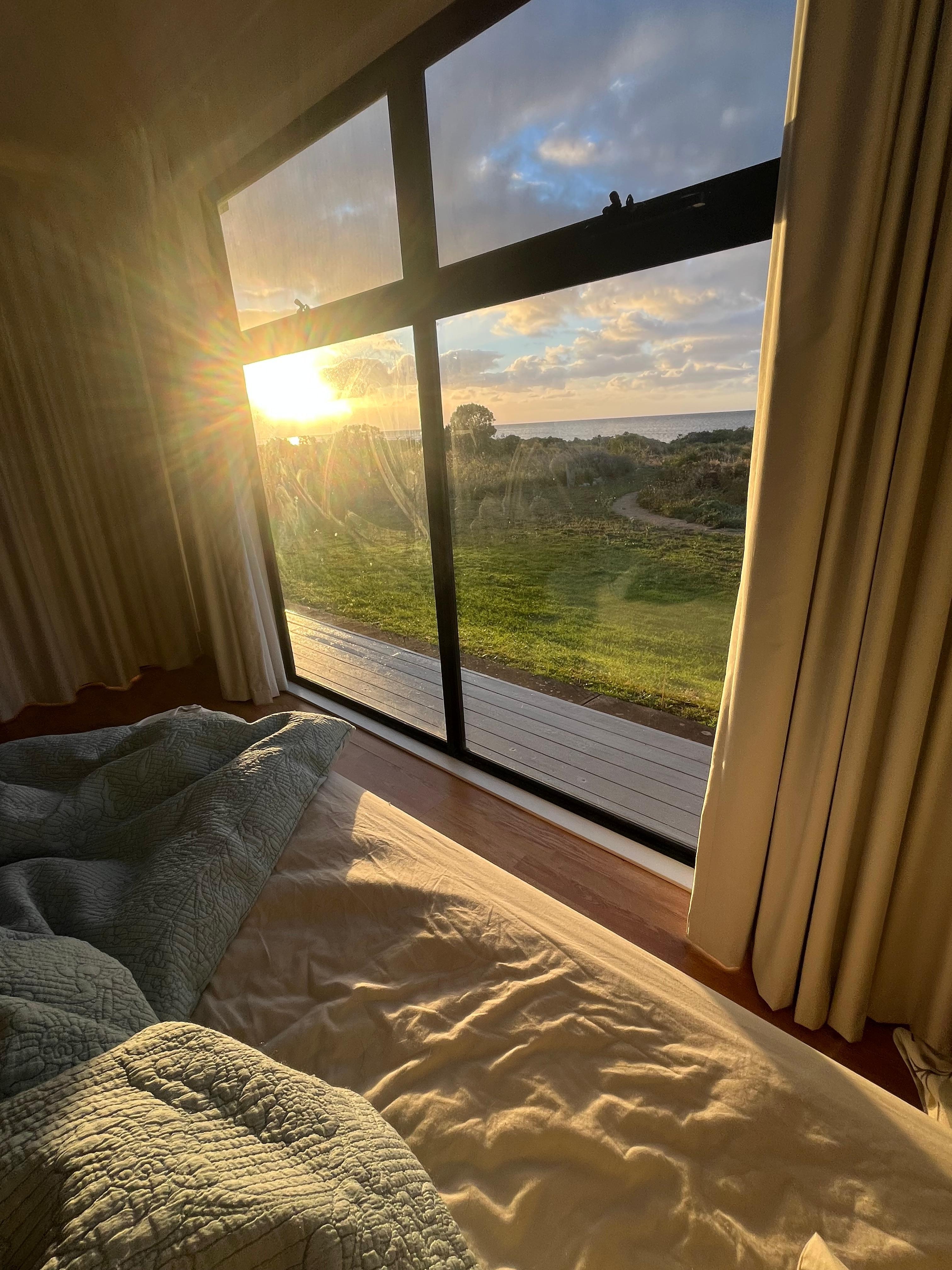 View from the main bedroom. Stunning view! 