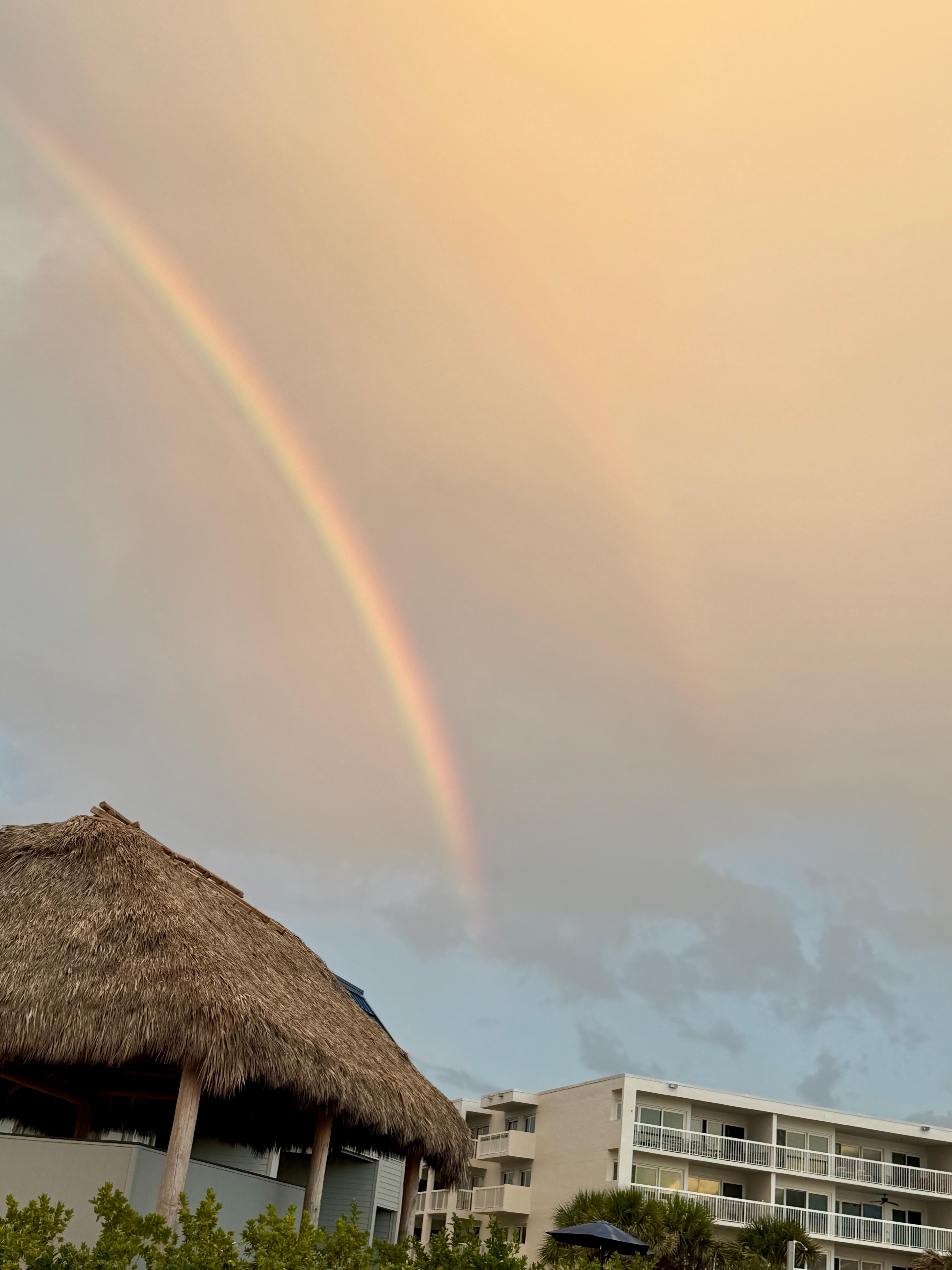 Beautiful double rainbow