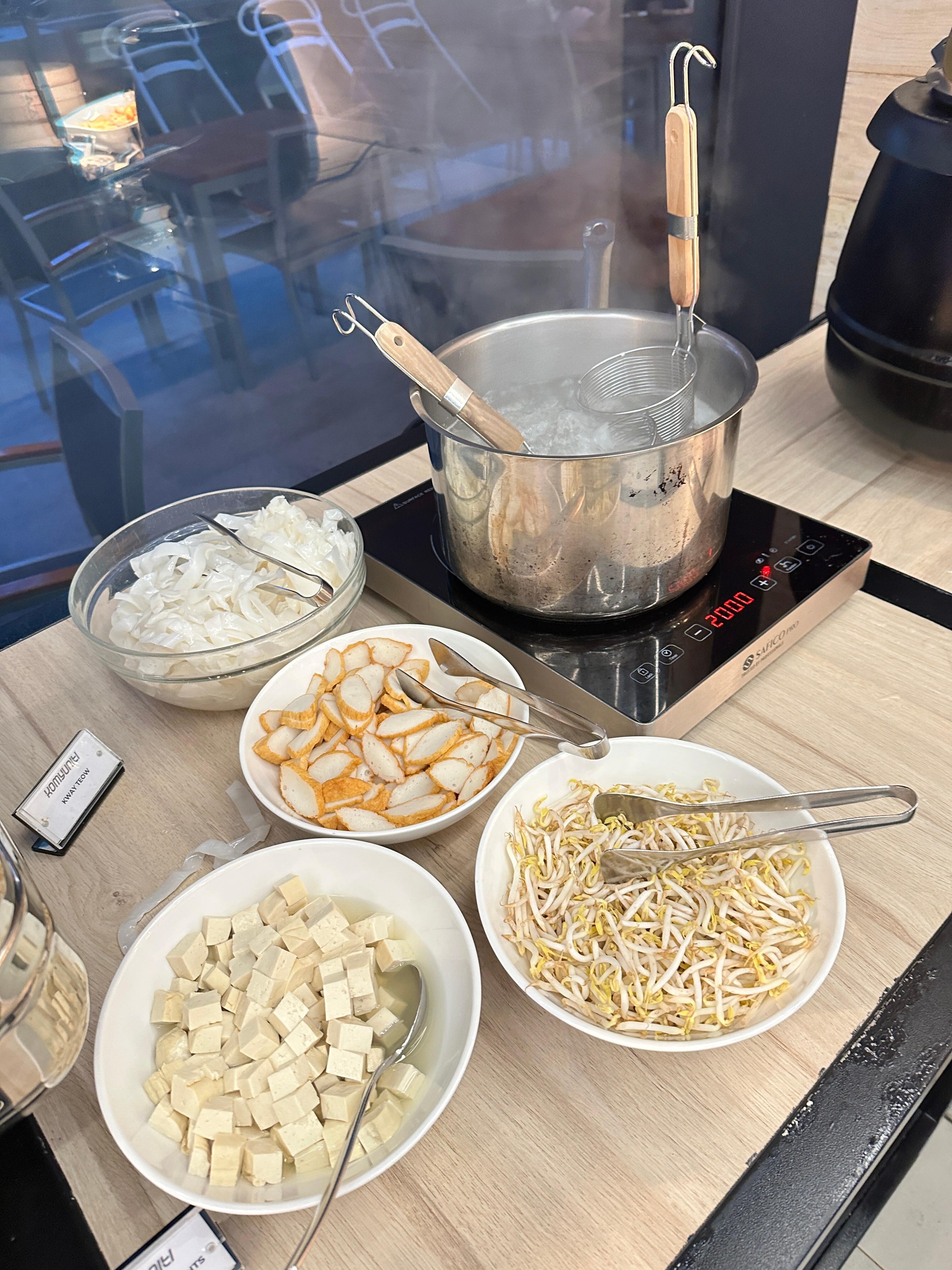 self serve breakfast buffet
