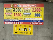 近所のパーキング