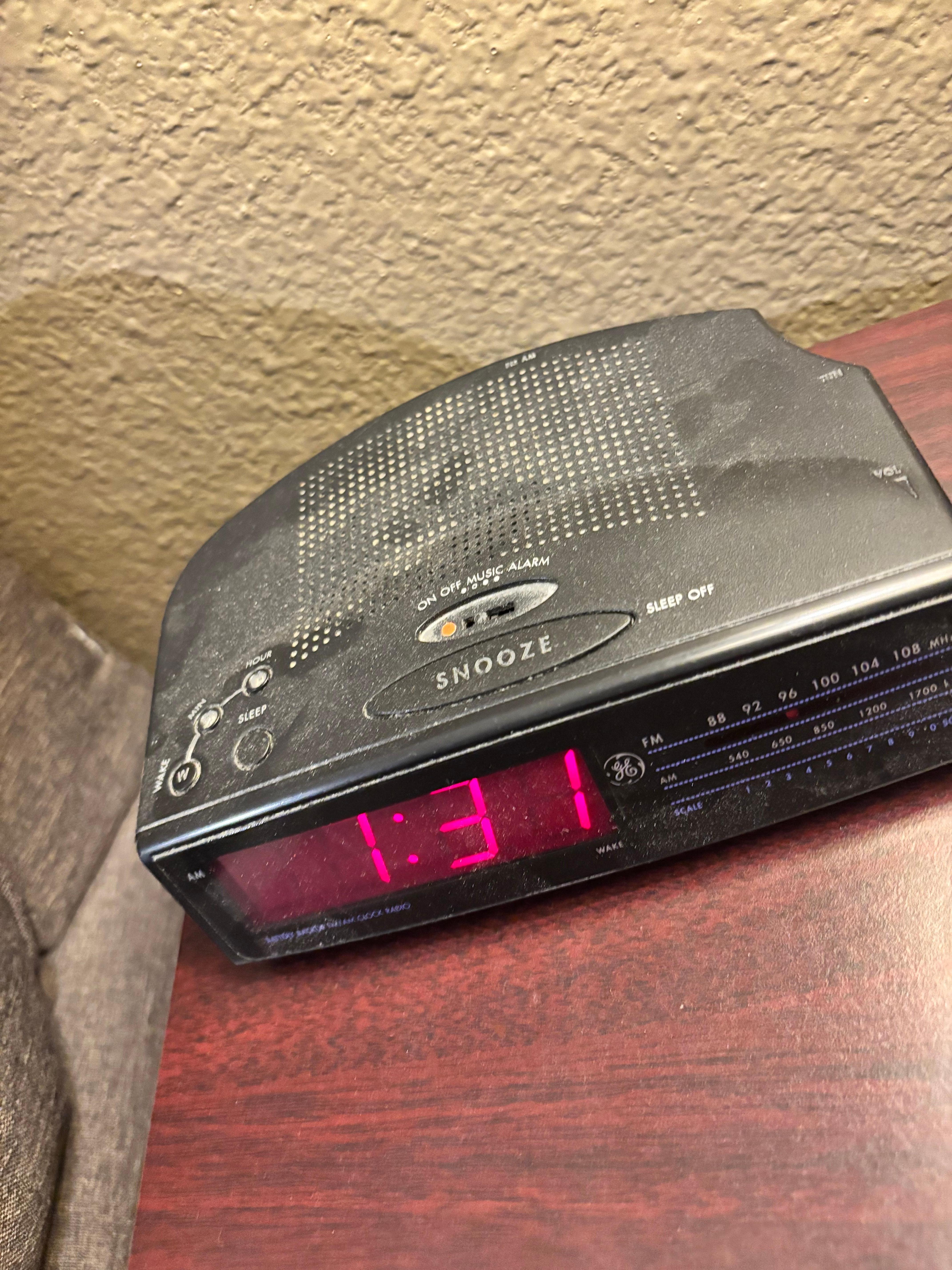 Room wasn’t clean. Had to leave the room after being there for 2 hours 