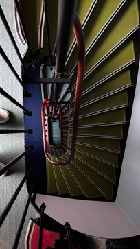 iconic stairs (we always took the elevator)