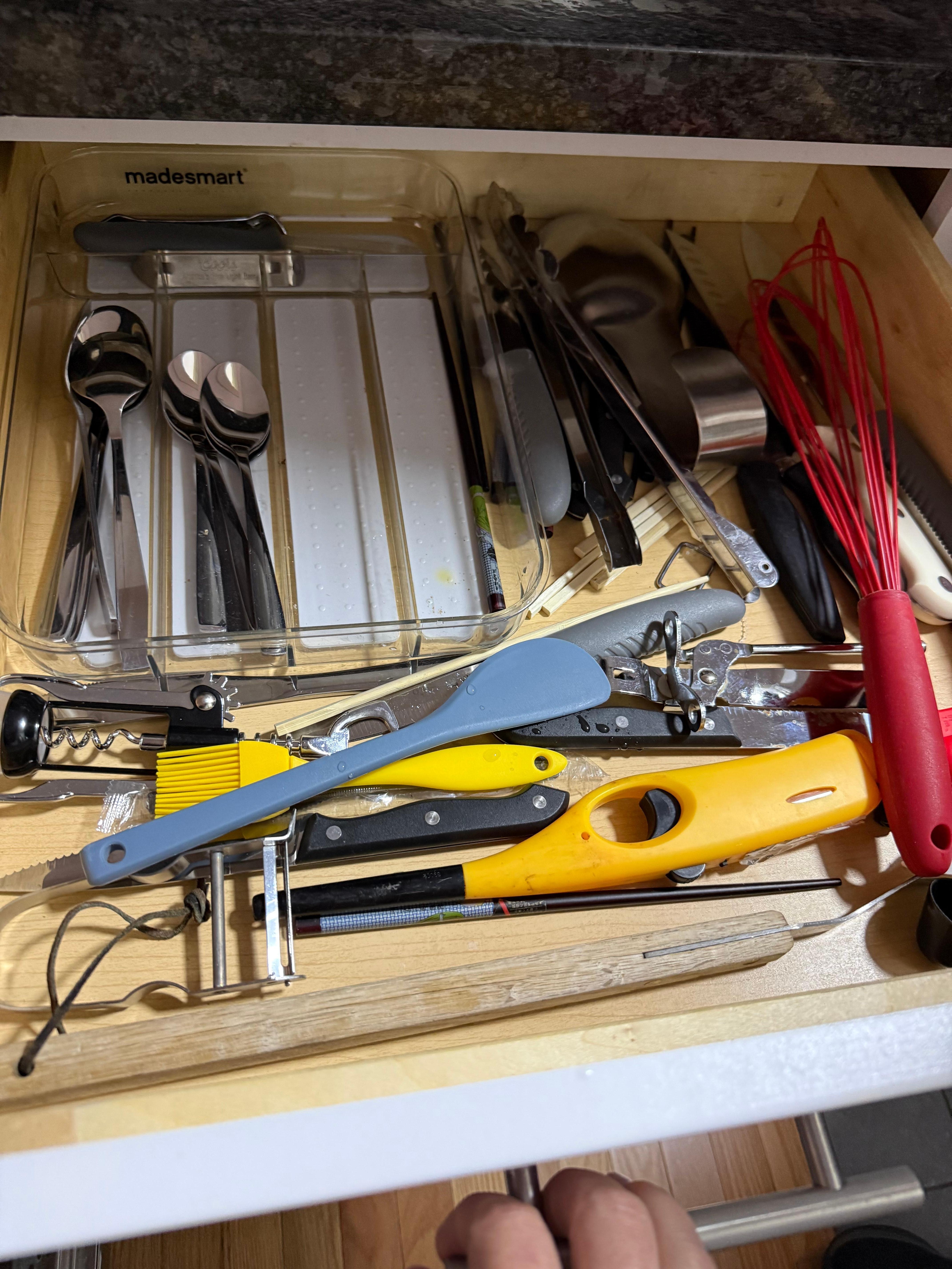 No forks - found a few in the dishwasher