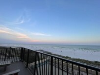 Great view from the balcony.