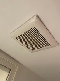 Dirty ventilation in Talitha 203.