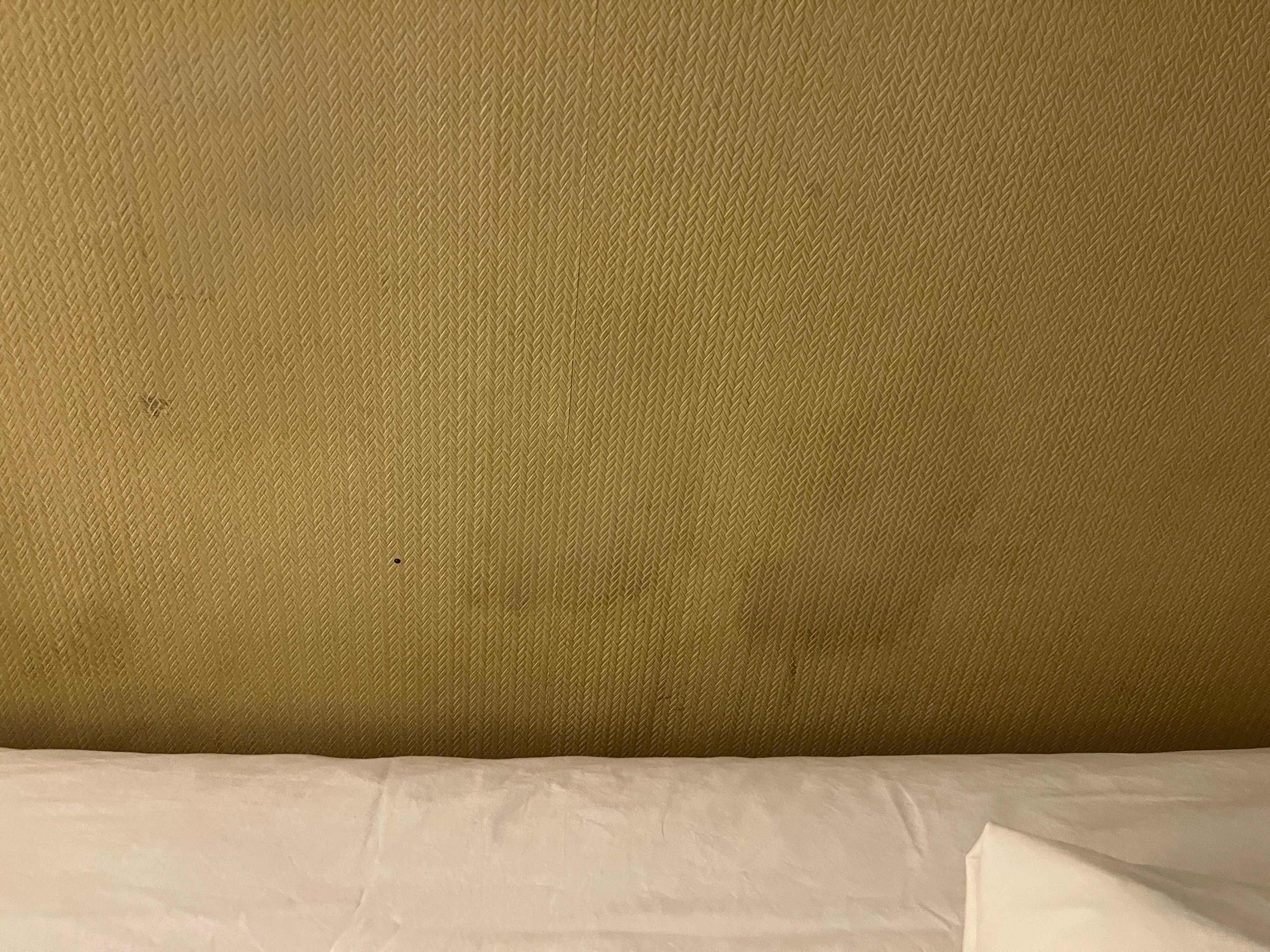 Brown stains on the wall