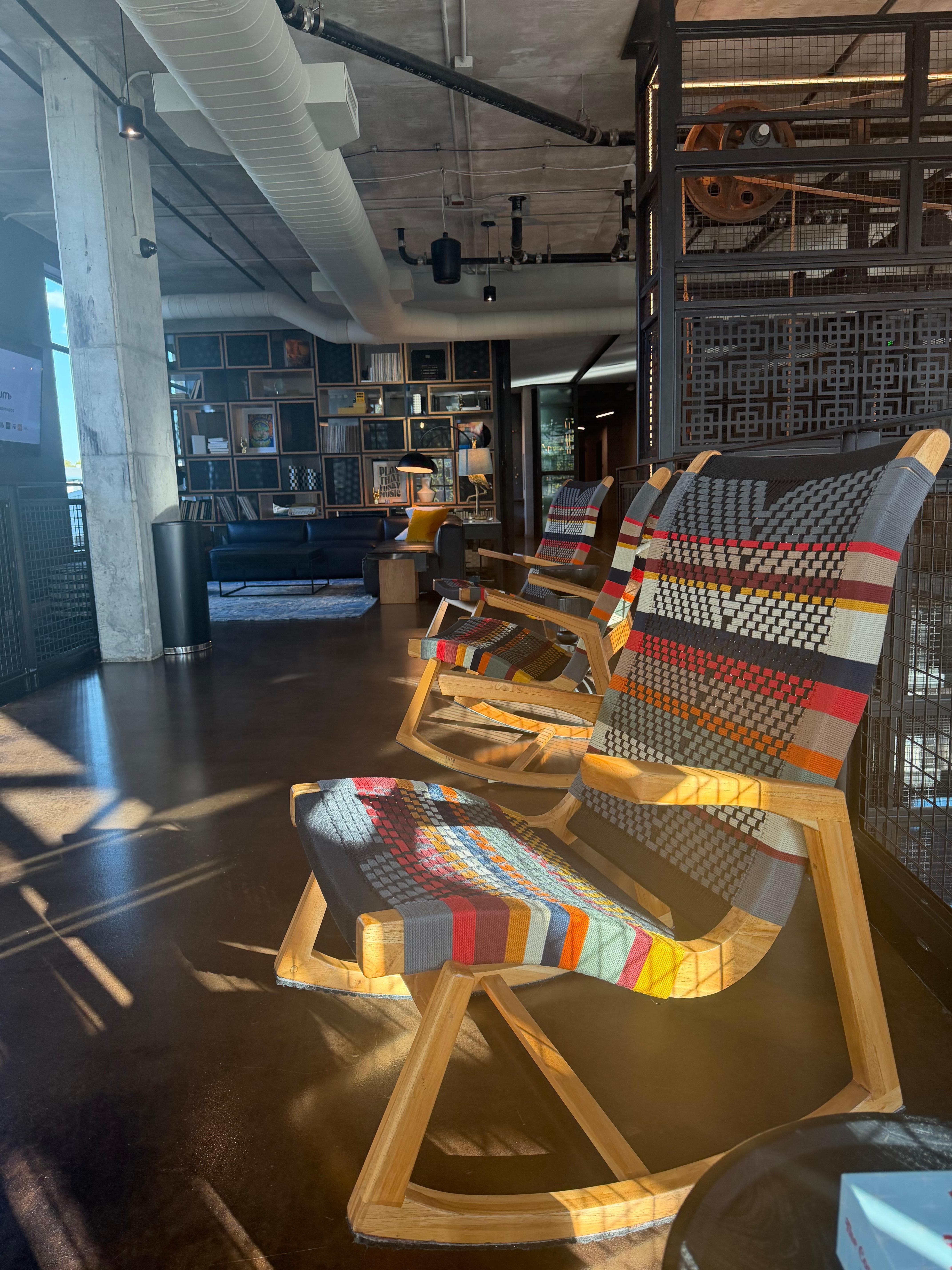 Cozy but modern 2nd floor Library