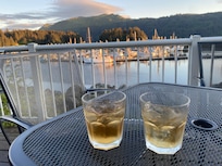 Night cap at local bar - easy walk from cabin