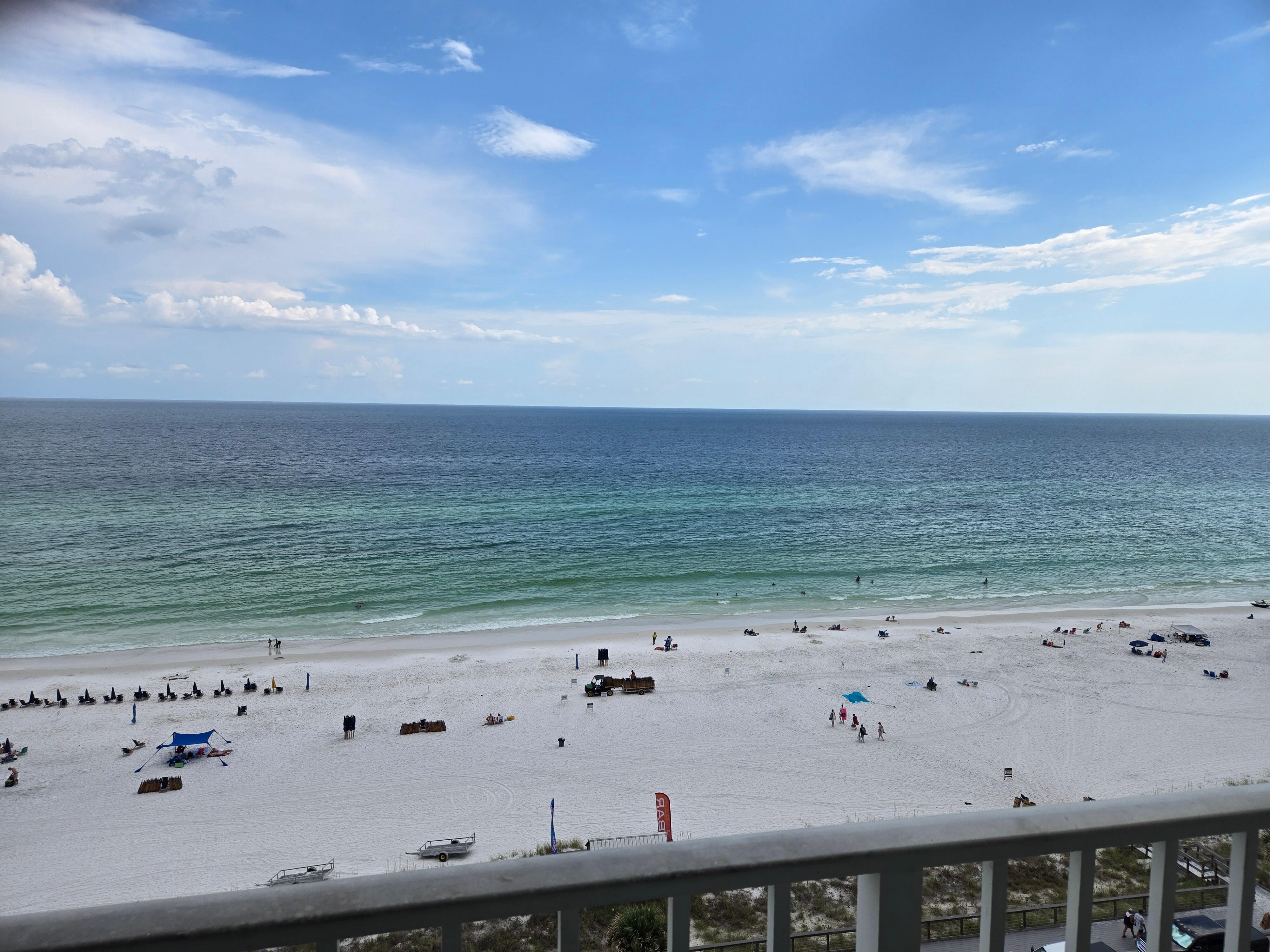 View from the balcony