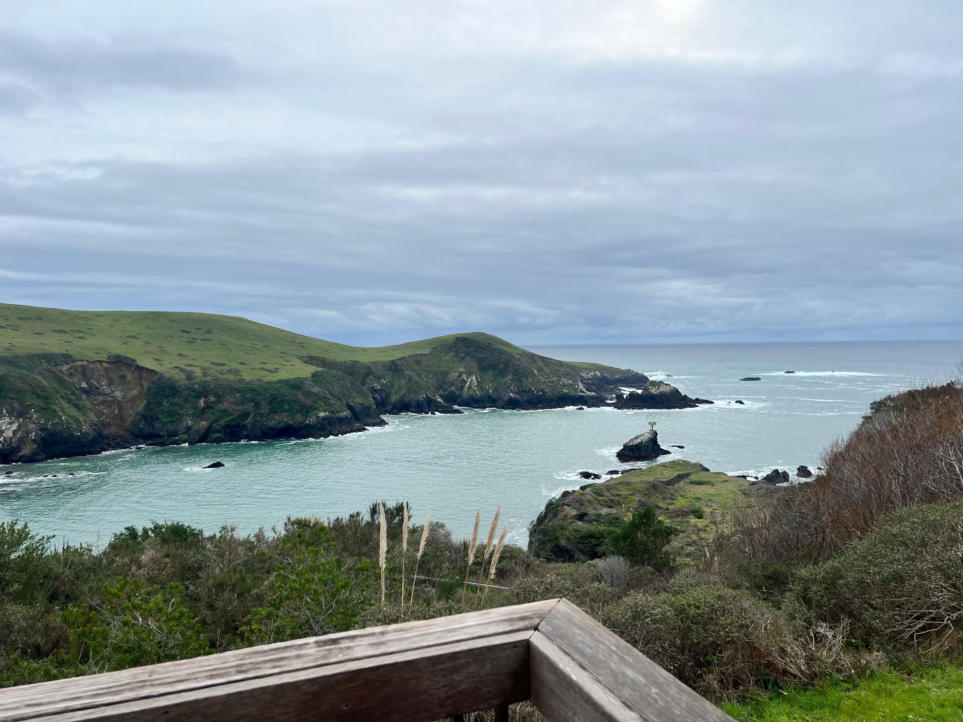 View from room’s deck