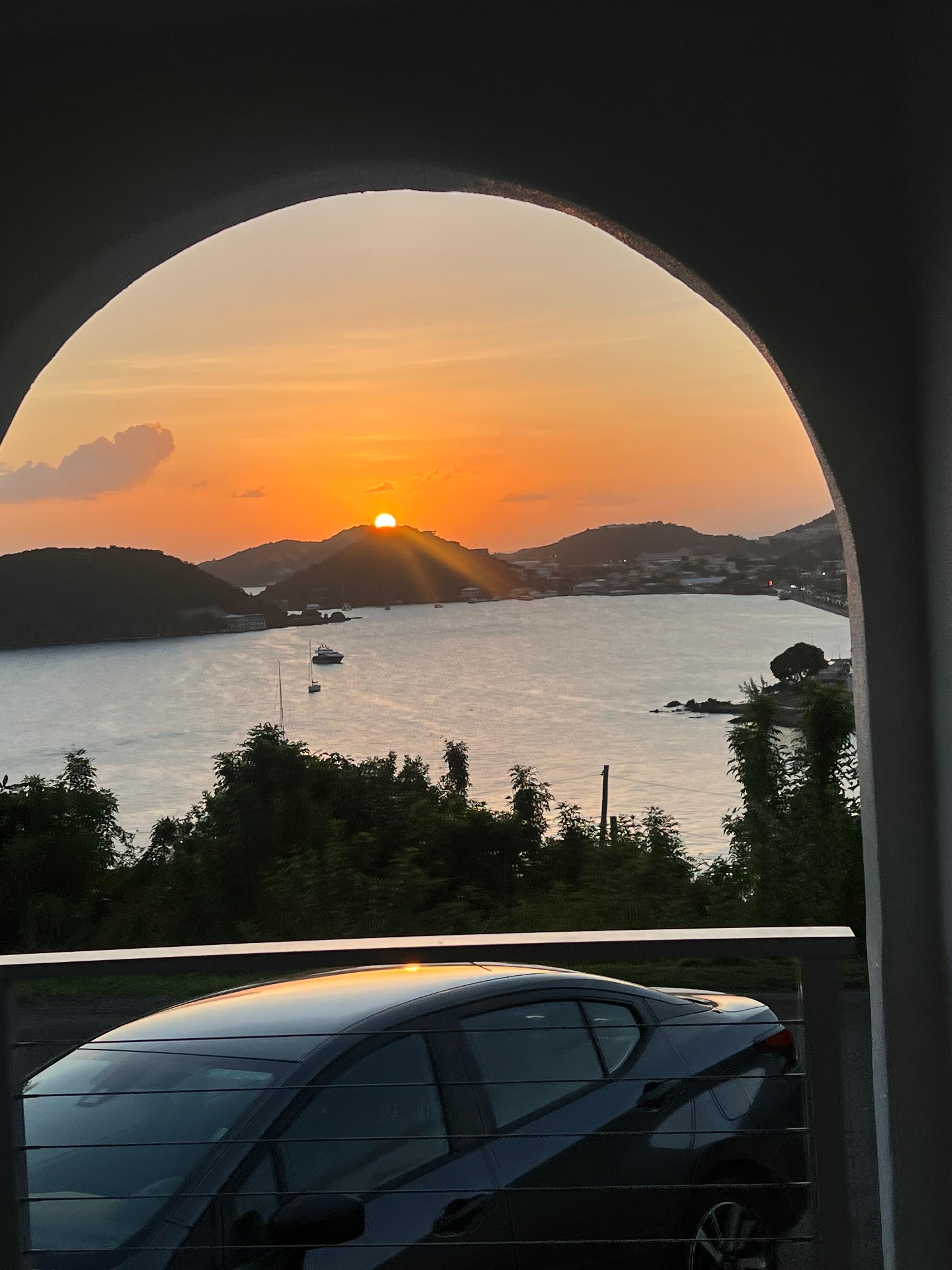 From the hallway !!!