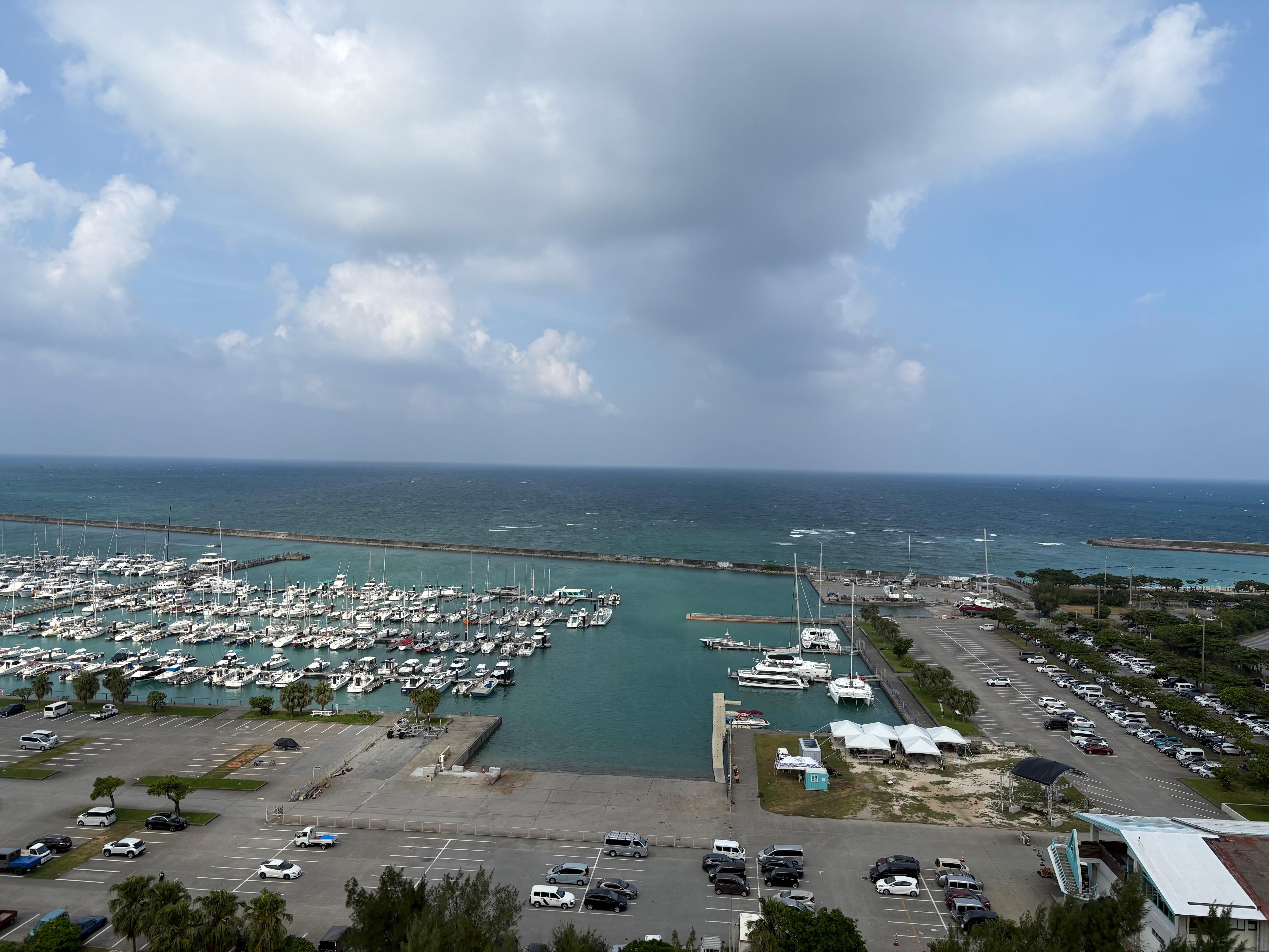 バルコニーからの景色