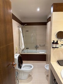 The bathroom