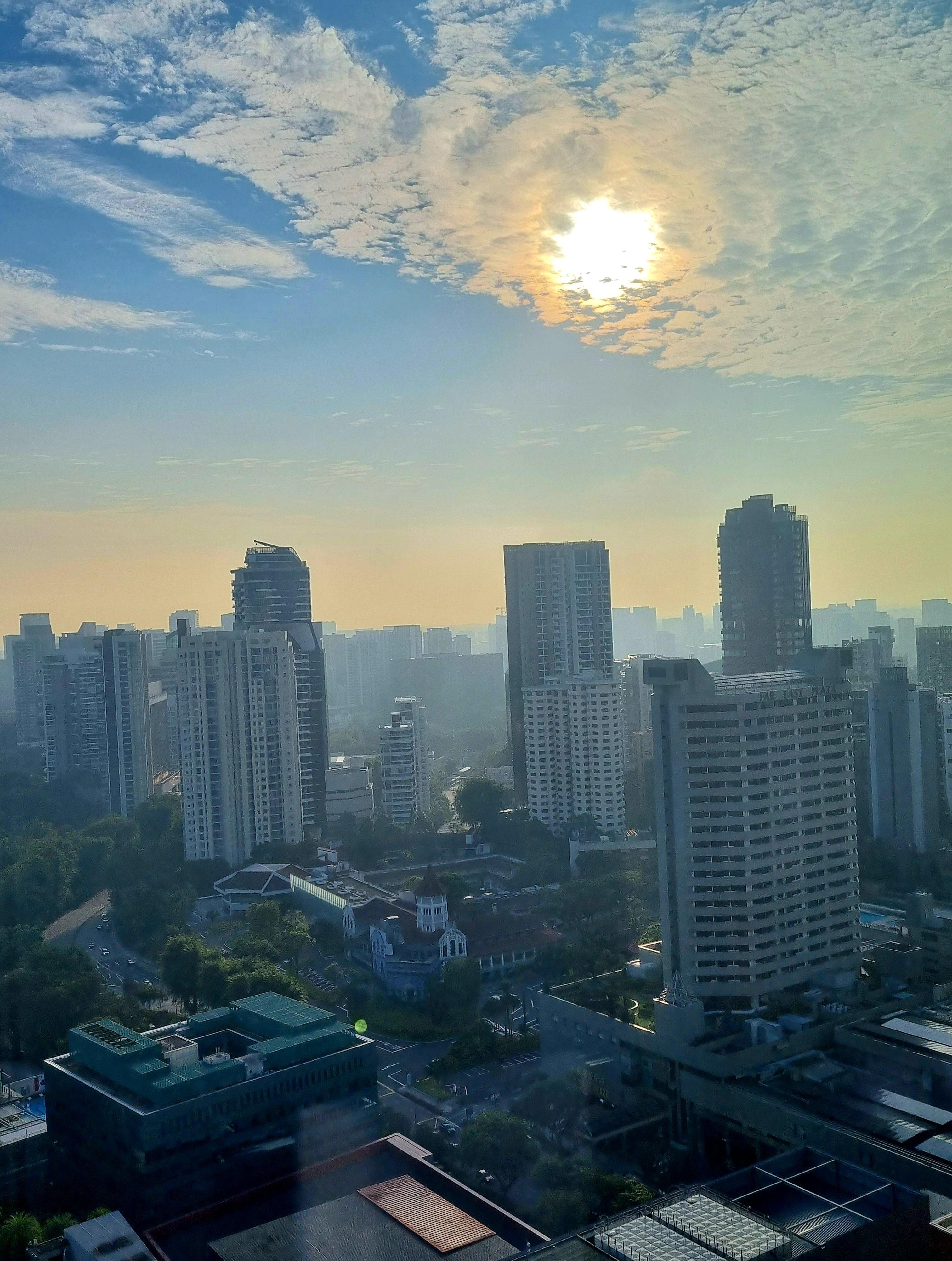 Aussicht am Morgen