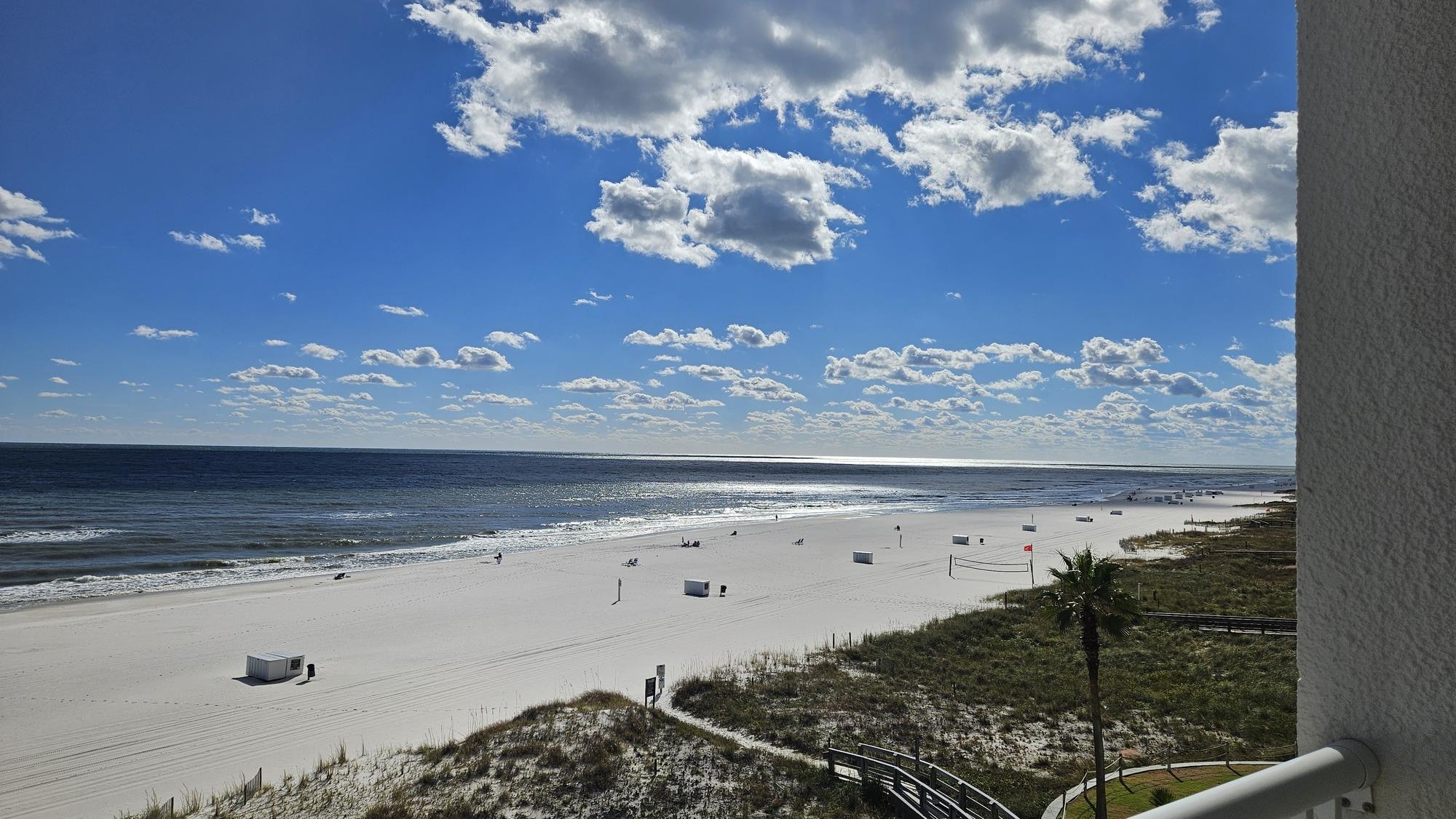 Looking west from the patio