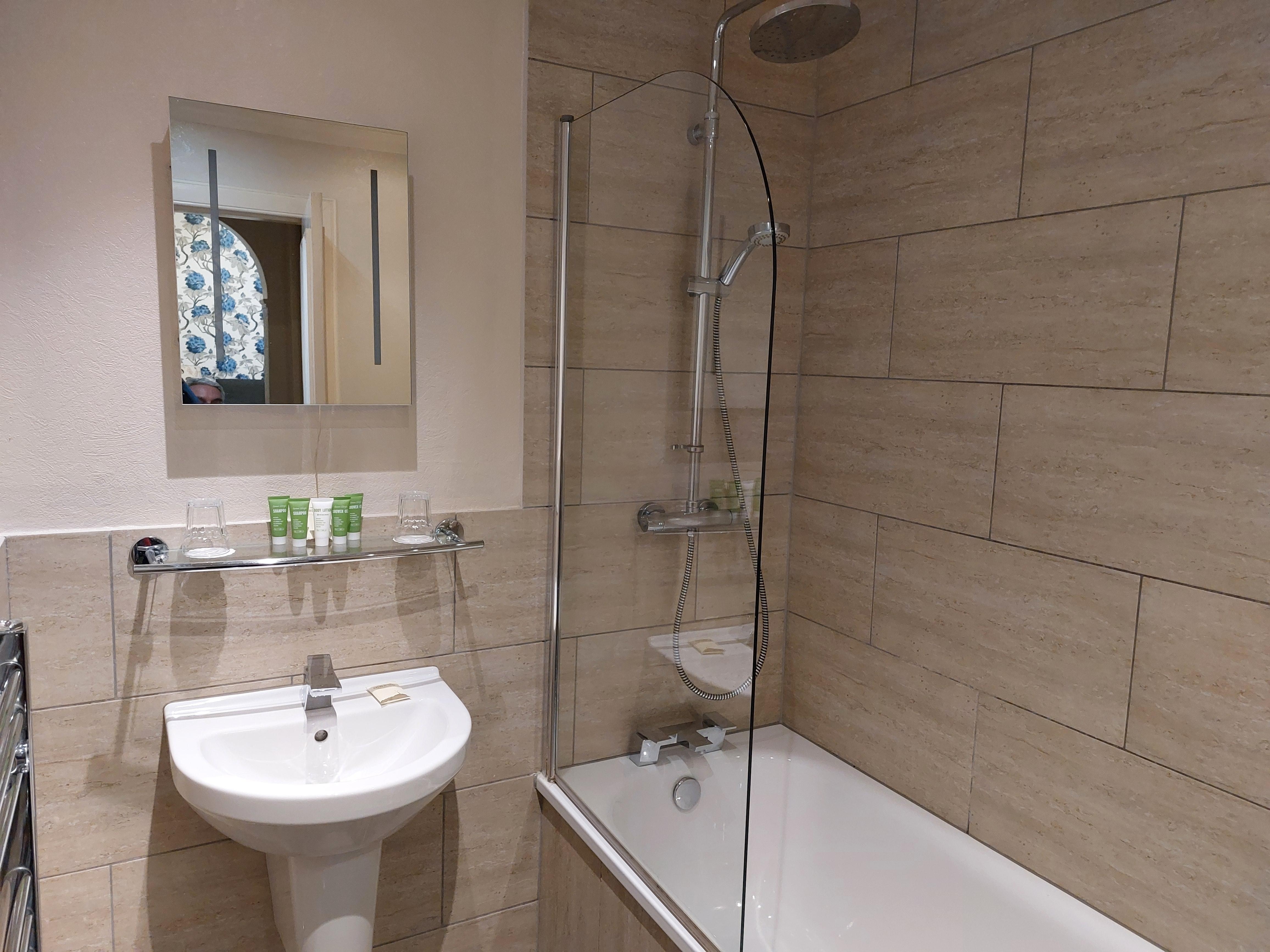 Elegant bathroom with fantastic shower