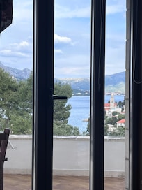 The view from where I slept