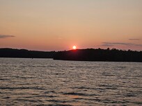 Sunset from the Mount Washington cruise