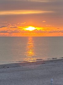Beautiful sunsets from the balcony
