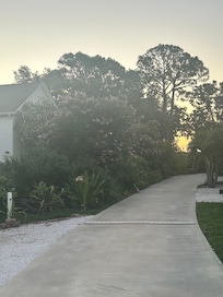 The West Wing parking area at Sunrise