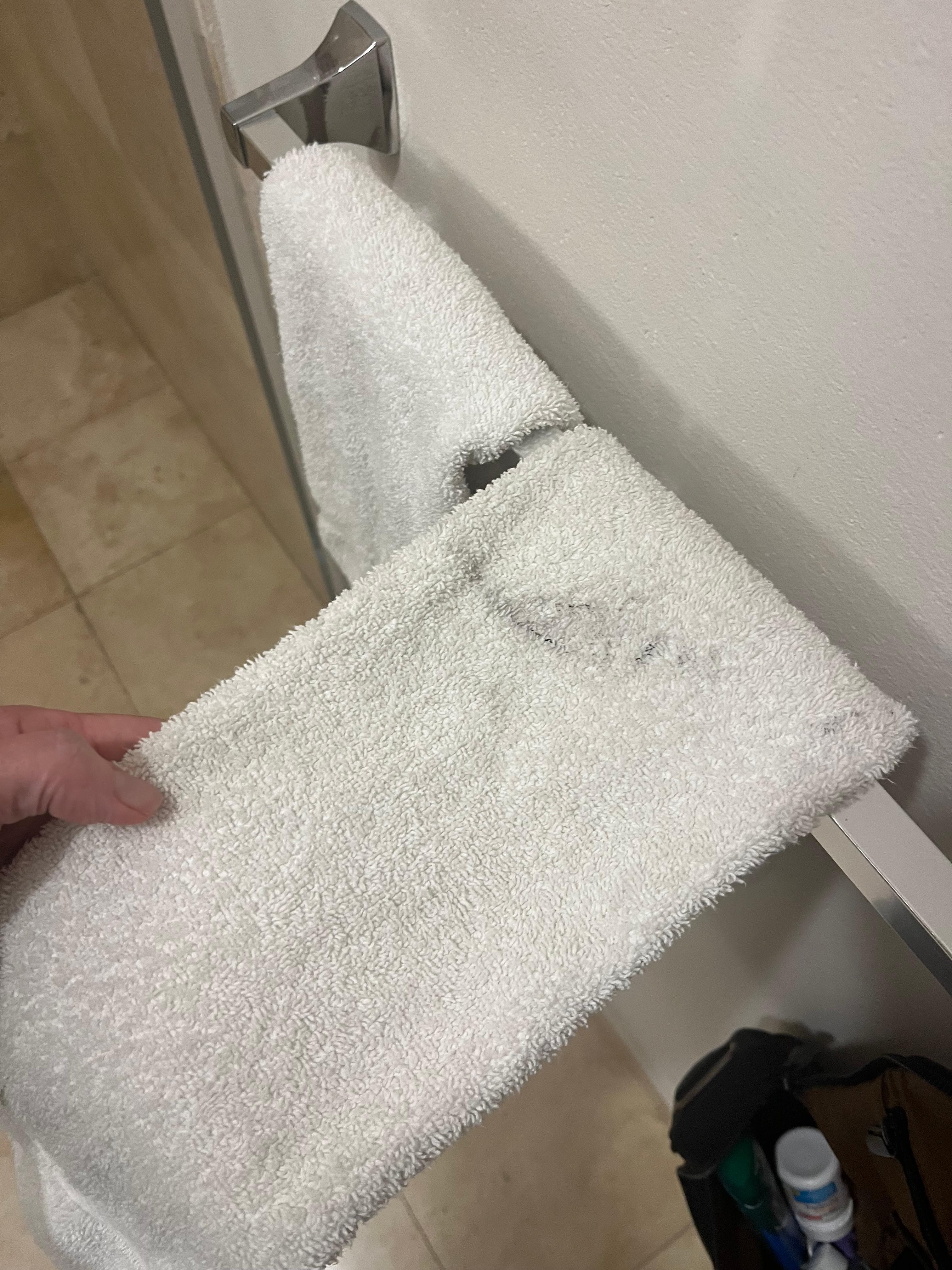 Dirty towels