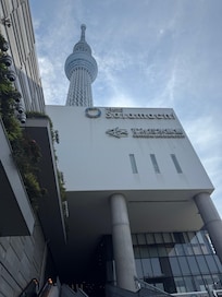 Aquarium in same building as Skytree across street.