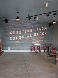 The Muse restaurant below.