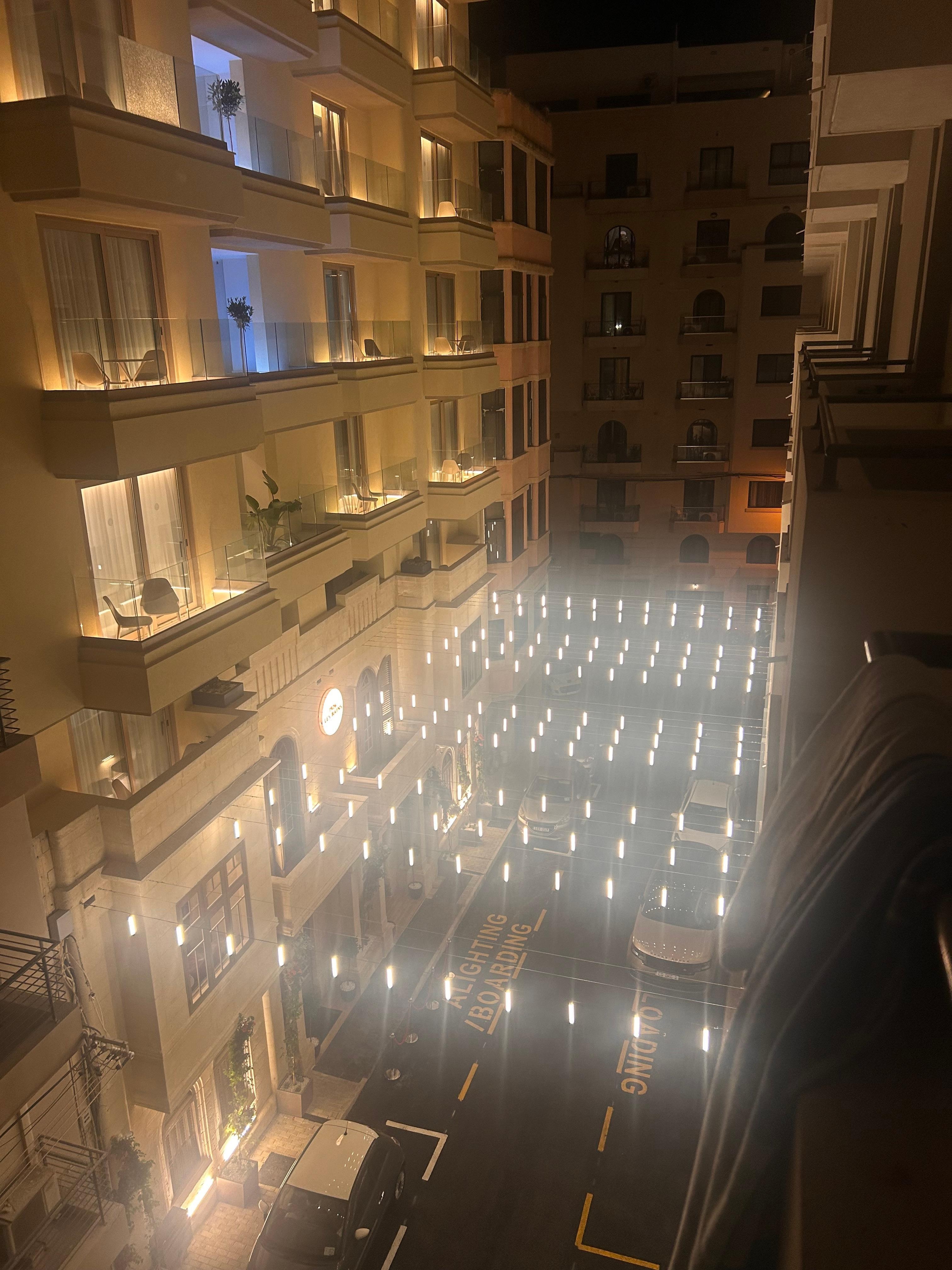 View from balcony