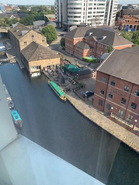 View from our room DoubleTree by Hilton Leeds City Centre