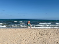 Ten minutes walk to the beach