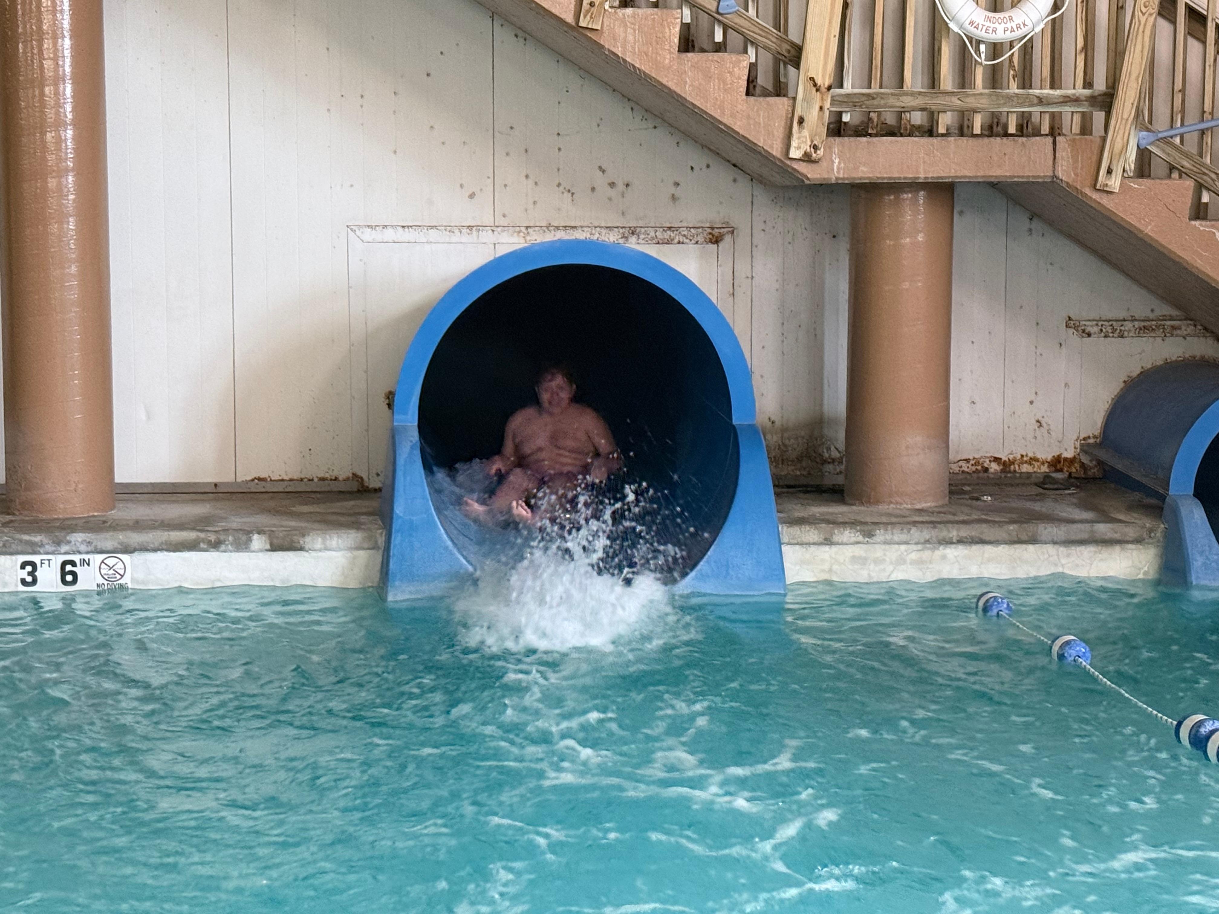 Only ones at water park 