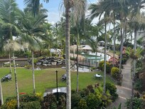 Room with a view. From the balcony of room 51. Very pretty to sit outside and just relax.