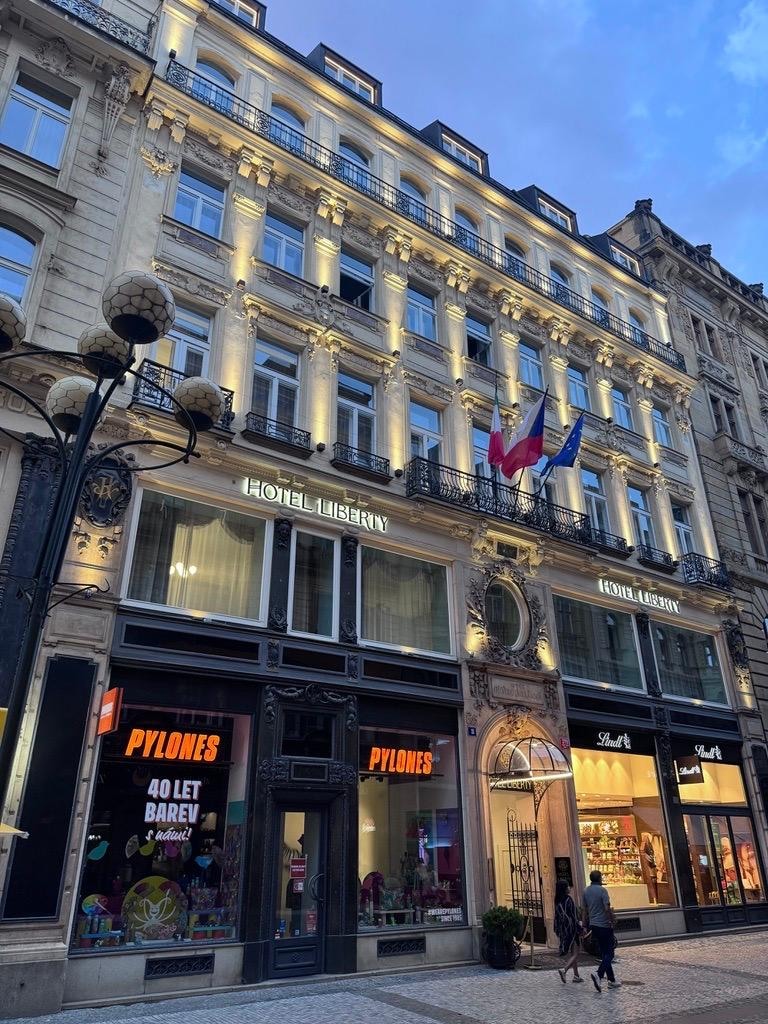 Hotel view from street