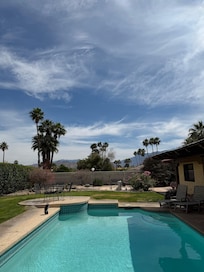 Gorgeous view from the backyard